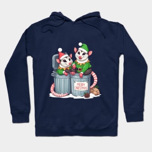 Opossum Christmas Hoodie